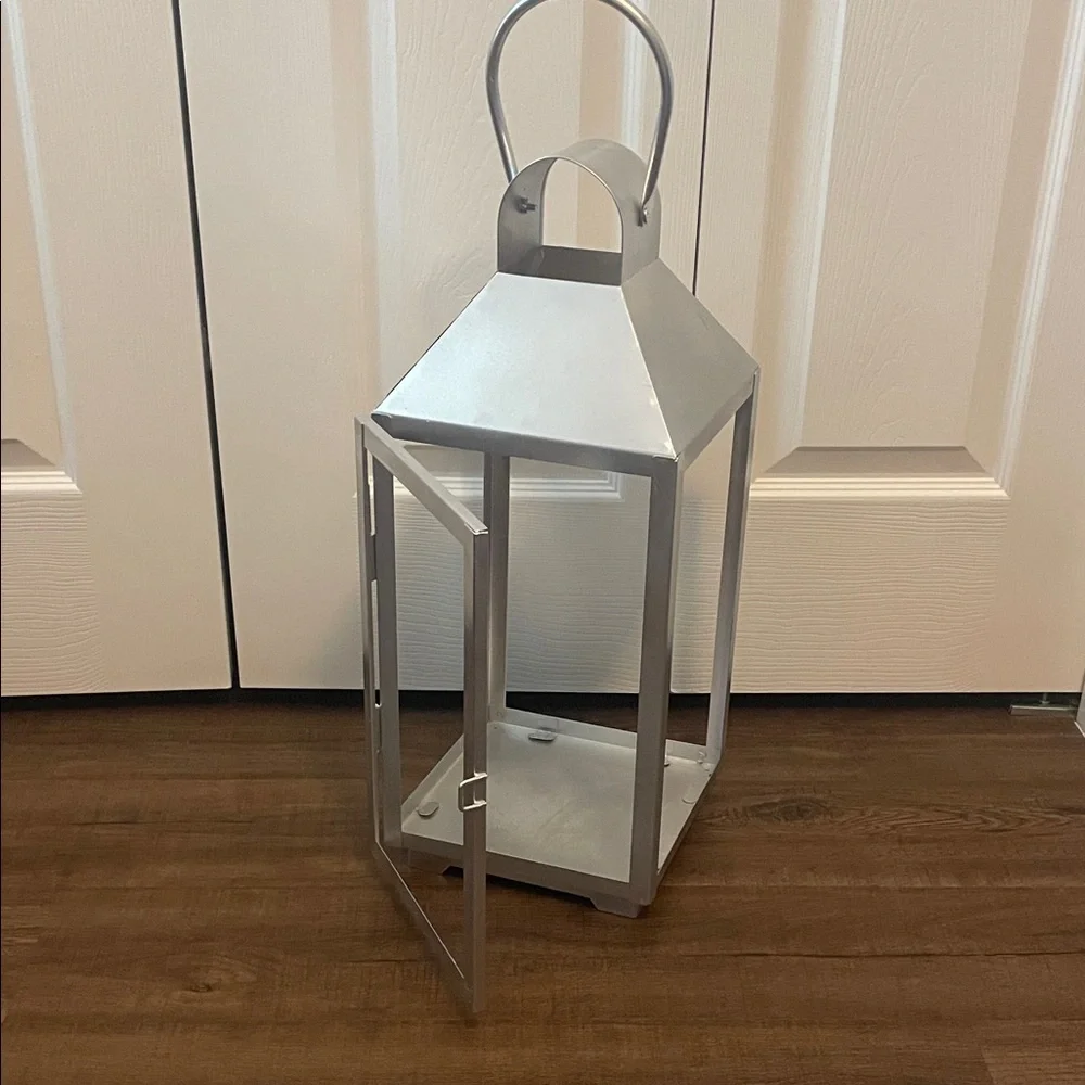 Elegant Silver Lantern